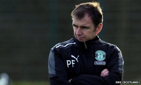 Hibernian manager Pat Fenlon