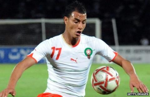 Arsenal and Morocco striker Marouane Chamakh