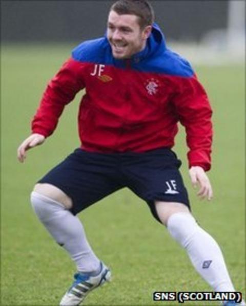 Rangers midfielder John Fleck