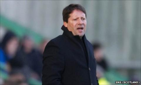 Hearts manager Paulo Sergio