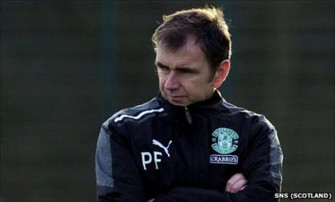 Hibernian manager Pat Fenlon