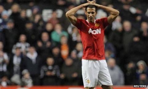 Manchester United's Rio Ferdinand