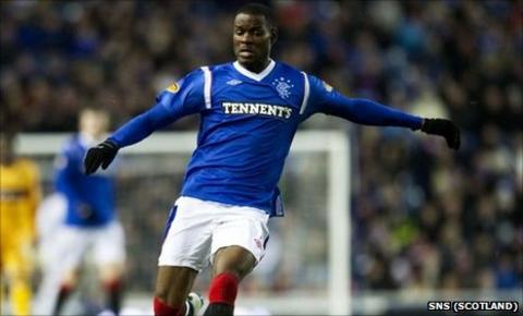 Rangers midfielder Maurice Edu