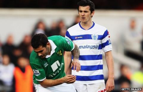 Bradley Johnson and Joey Barton