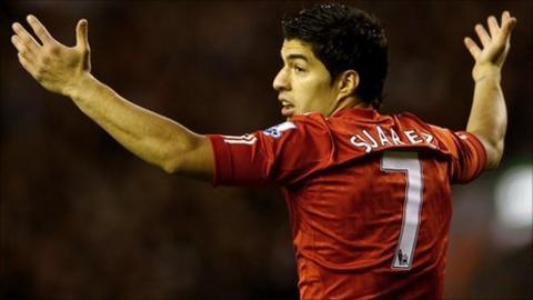Luis Suarez's first away game back could be at Old Trafford on 11 February