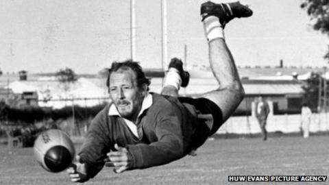 Clive Shell, pictured in 1975