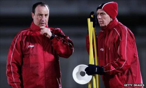 Rafael Benitez and Alex Miller
