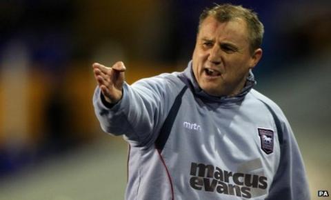 Ipswich manager Paul Jewell