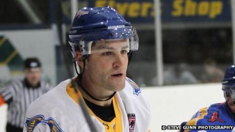 Former Fife Flyers player Matt Siddall