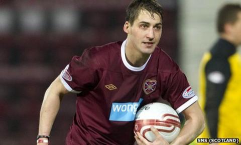 Hearts hat-trick hero Rudi Skacel