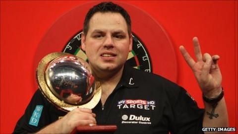 PDC world champion Adrian Lewis