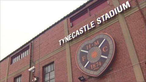 Hearts' Tynecastle Stadium