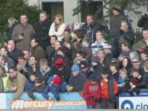 Fans at St Peter