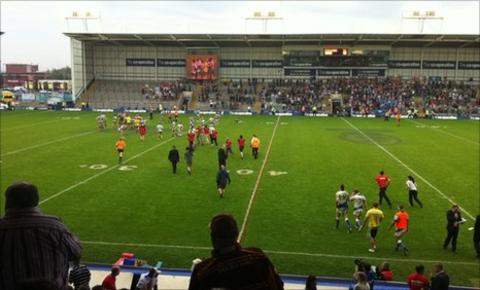 Workington Town lose to Keighley at Championship One