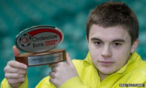 Celtic winger James Forrest