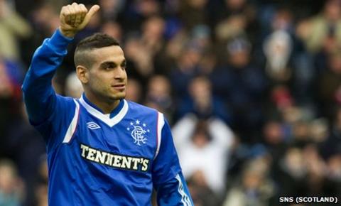 Rangers midfielder Mervan Celik