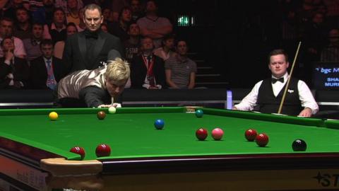Neil Robertson in action