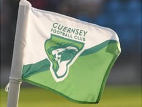 Guernsey Football Club corner flag