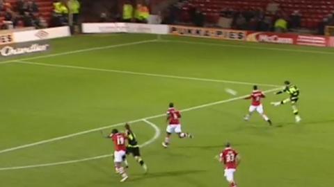 Watch Norwich City's new signing Jonny Howson score a spectacular goal for his former club Leeds United