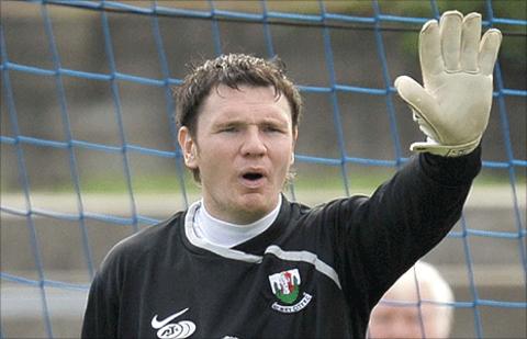 Goalkeeper Paul Murphy