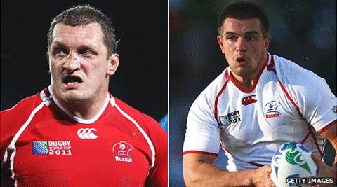 Wasps sign Russian pair Vladislav Korshunov (left) and Victor Gresev