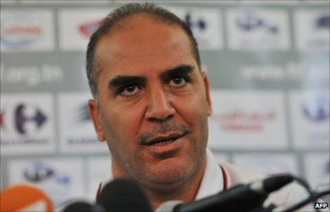 Tunisia coach Sami Trabelsi