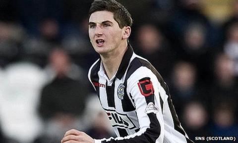 St Mirren midfielder Kenny McLean