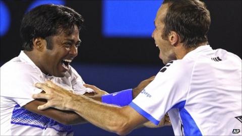 Leander Paes and Radek Stepanek