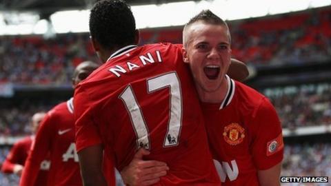 Manchester United's Tom Cleverley