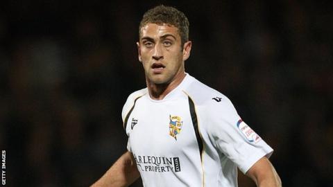 Port Vale striker Ben Williamson