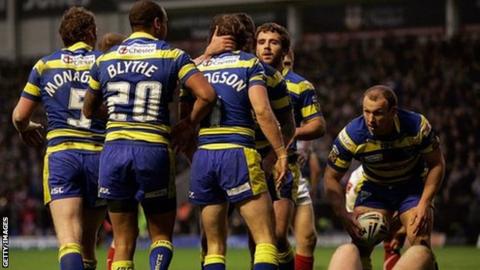 Warrington's 202 Super League tries