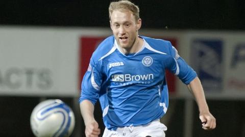 St Johnstone defender Steven Anderson