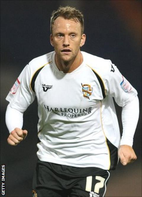 Port Vale striker Sean Rigg