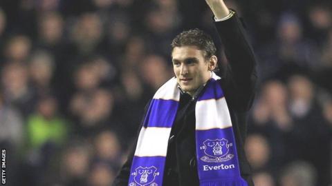 New Everton striker Nikica Jelavic