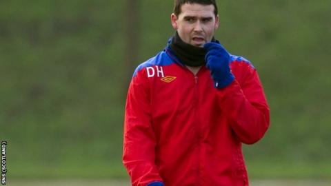 Healy is the only fit senior striker in Rangers squad