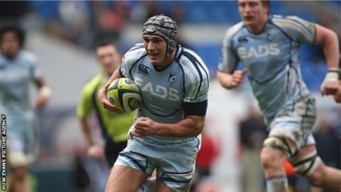 Wing Tom James starred for Cardiff Blues with four tries