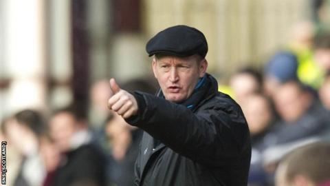 St Johnstone manager Steve Lomas