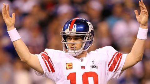 New York's Eli Manning