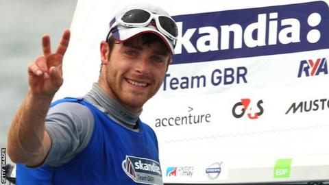 Scottish sailor Luke Patience