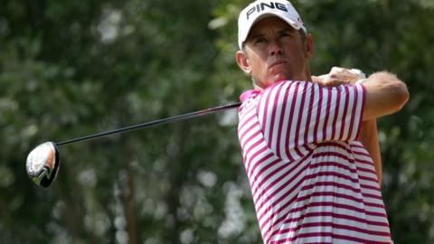 Lee Westwood in Qatar