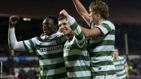 Celtic were 4-0 winners at Tynecastle