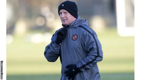 Dundee United manager Peter Houston