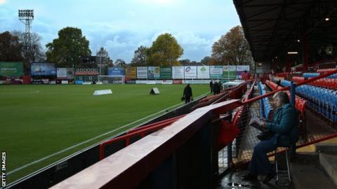 Aldershot Town's Ebb Stadium