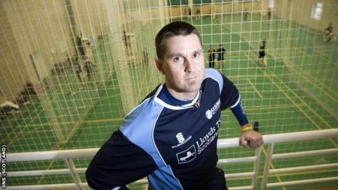 Scotland cricket coach Peter Steindl