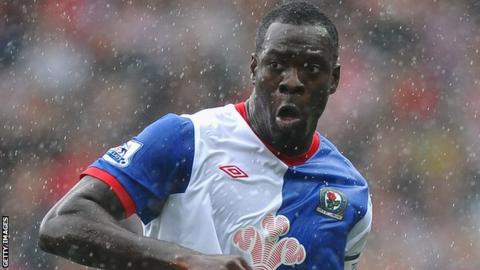 Blackburn captain Christopher Samba