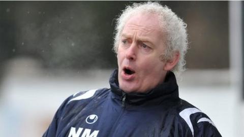 Coagh joint-manager Noel Mitchell