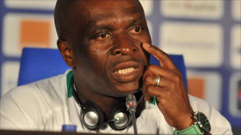 Ivory Coast coach Francois Zahoui