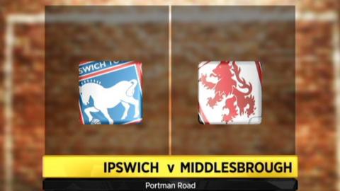 Ipswich v Middlesbrough