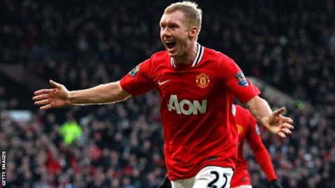 Paul Scholes of Manchester United
