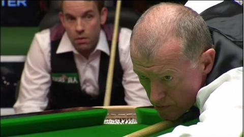 Former world champion Steve Davis
